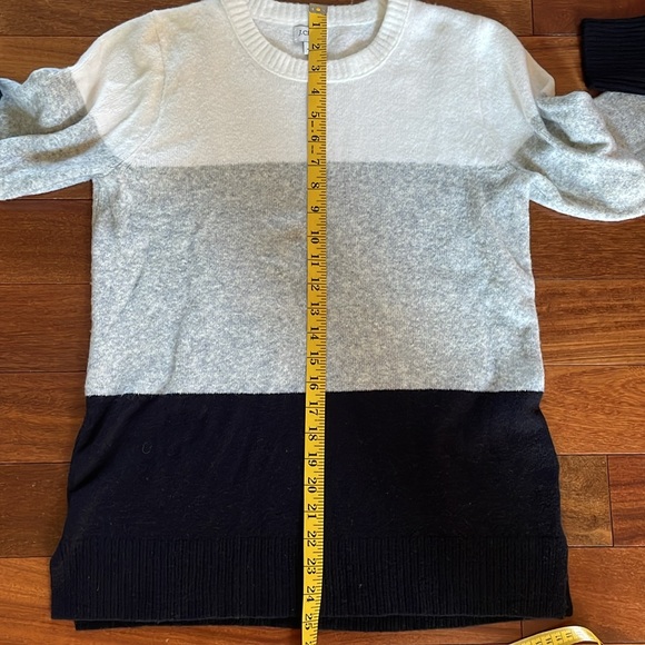 J.Crew Factory color blocked sweater - Picture 5 of 7